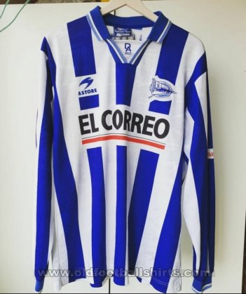 Alaves Home football shirt 1997 - 1998