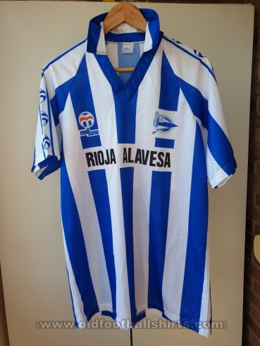 Alaves Home football shirt 1992 - 1993