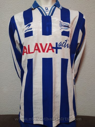 Alaves Home football shirt 1997 - 1998