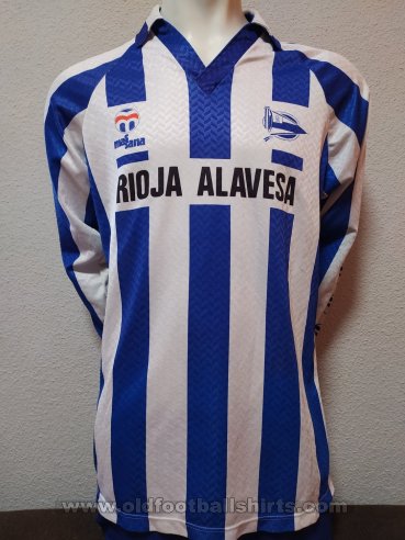 Alaves Home football shirt 1992 - 1993