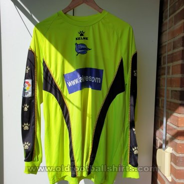 Alaves Goalkeeper football shirt 2006 - 2008
