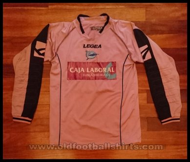 Alaves Goalkeeper football shirt 2009 - 2010