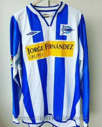 Alaves Home חולצת כדורגל 2005 - 2006