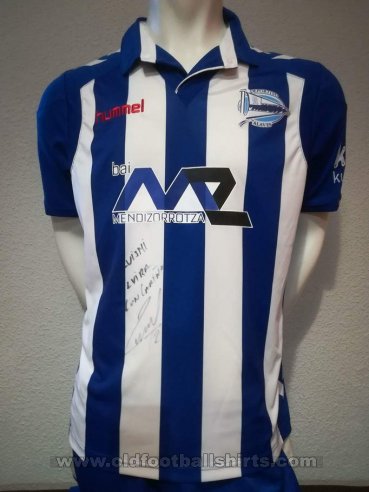 Alaves Home football shirt 2016 - 2017