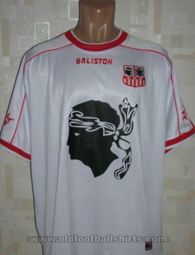 AC Ajaccio Home football shirt 2003