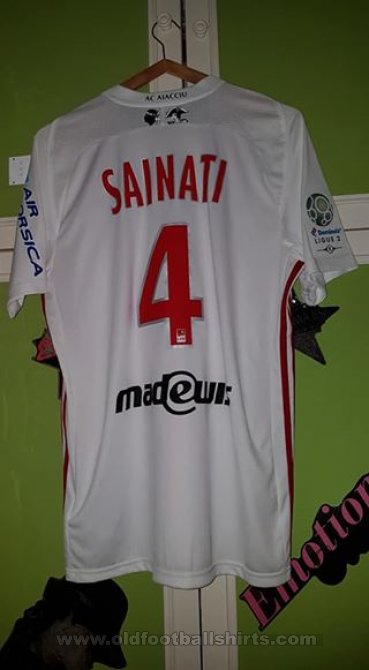 AC Ajaccio Home football shirt 2017 - 2018