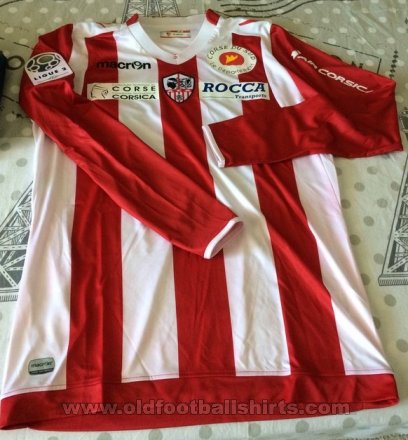 AC Ajaccio Home football shirt 2015 - 2016