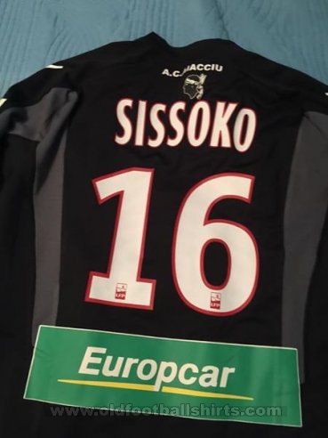 AC Ajaccio Goalkeeper football shirt 2013 - 2014