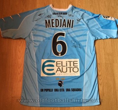 AC Ajaccio Away football shirt 2010 - 2011