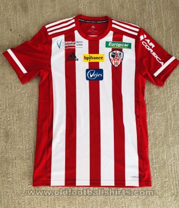 AC Ajaccio Home football shirt 2020 - 2021