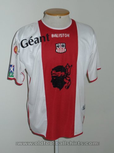 AC Ajaccio Home football shirt 2004