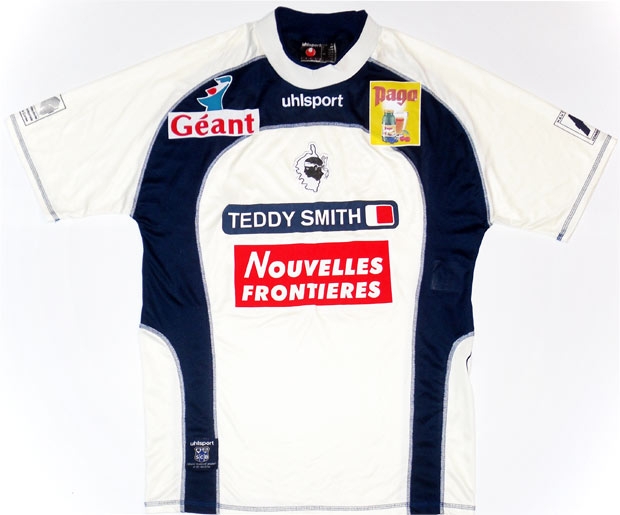 Poster football SC Bastia testa mora corsica championnat de France 2003-04
