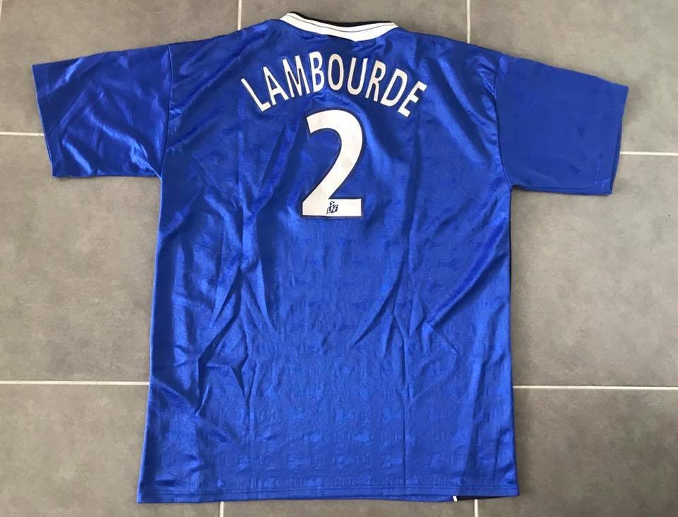 Maillot Foot SC Bastia Domicile 2001/2002 – Uhlsport – Taille S – Vintage