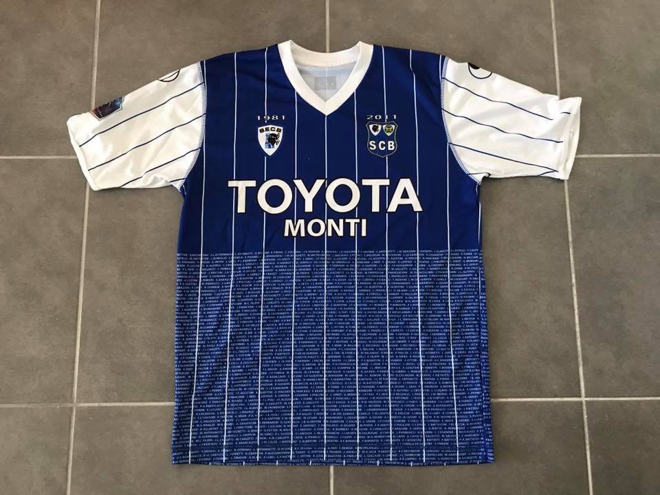 football autocollant SC Bastia Sporting Club Bastia Corsica