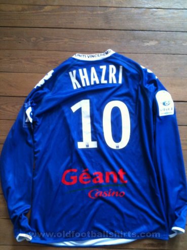 SC Bastia Home football shirt 2011 - 2012