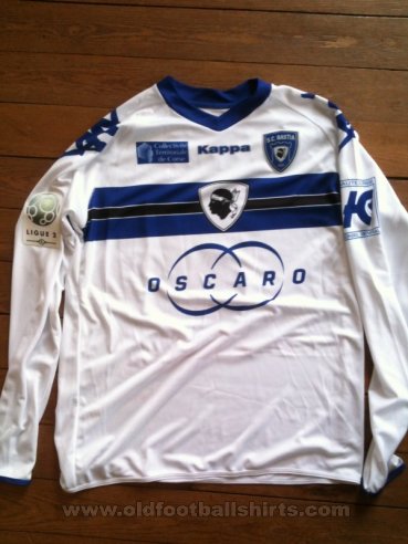 SC Bastia Away football shirt 2011 - 2012
