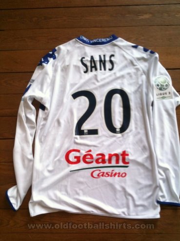 SC Bastia Away football shirt 2011 - 2012