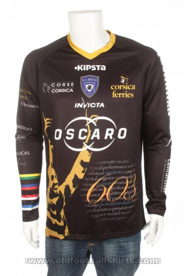 SC Bastia Goalkeeper football shirt 2013 - 2014