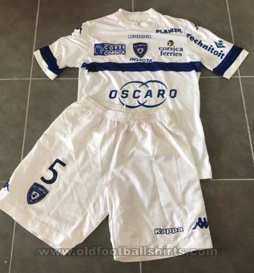 SC Bastia Away football shirt 2013 - 2014