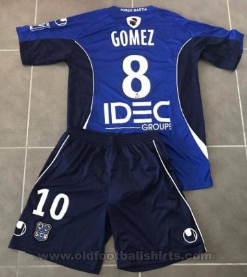 SC Bastia Home maglia di calcio 2009 - 2010