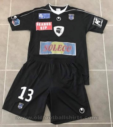 SC Bastia Third football shirt 2010 - 2011