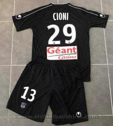 SC Bastia Third football shirt 2010 - 2011