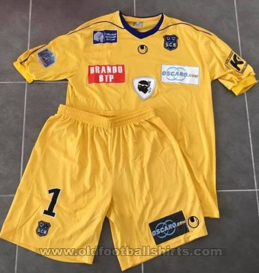 SC Bastia Goalkeeper football shirt 2010 - 2011