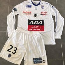 SC Bastia Away football shirt 2010 - 2011 sponsored by ADA