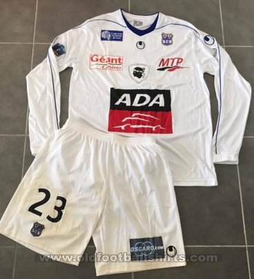 SC Bastia Away football shirt 2010 - 2011
