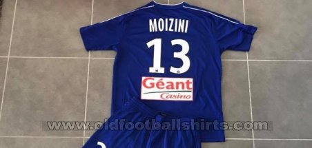 SC Bastia Home football shirt 2010 - 2011