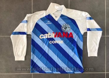 SC Bastia Home football shirt 1990 - 1991