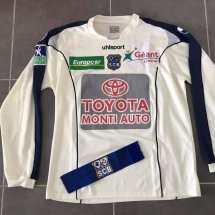 SC Bastia Away football shirt 2007 - 2008 sponsored by Toyota