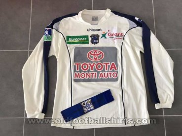 SC Bastia Away football shirt 2007 - 2008