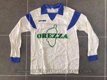 SC Bastia Away football shirt 1987 - 1988