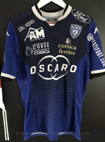 SC Bastia Home baju bolasepak 2015 - 2016