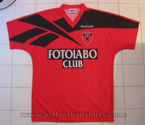 Neuchâtel Xamax FC Home football shirt 1993 - 1994