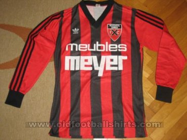 Neuchâtel Xamax FC Home football shirt 1988 - 1990