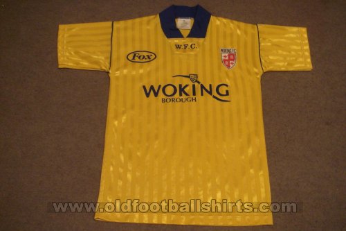 Woking Away football shirt 1996 - 1997