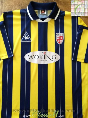 Woking Away football shirt 1995 - 1996