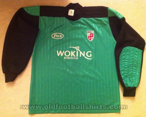 Woking Goalkeeper football shirt 1996 - 1997