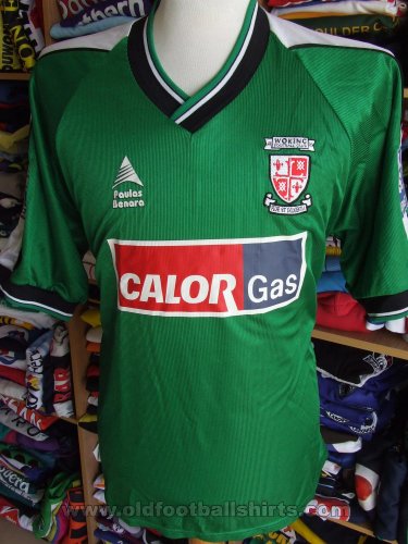 Woking Away football shirt 2008 - 2009
