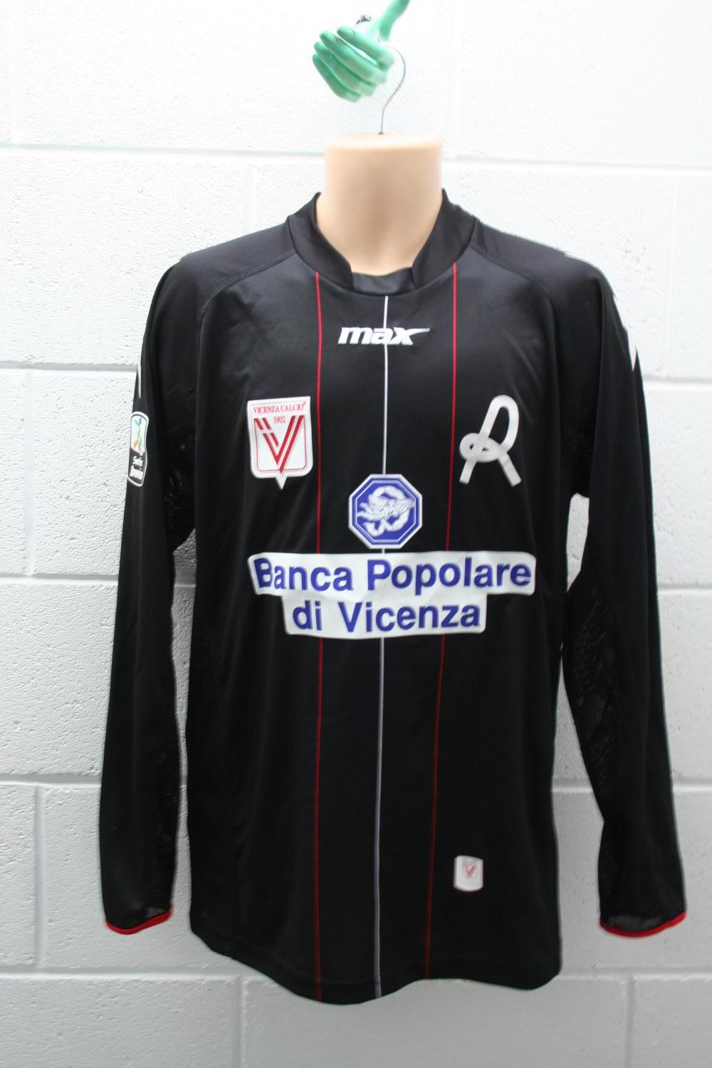 Maillot Foot Vicenza Erreà Vintage - Taille L - Long - N°8 - Années 90