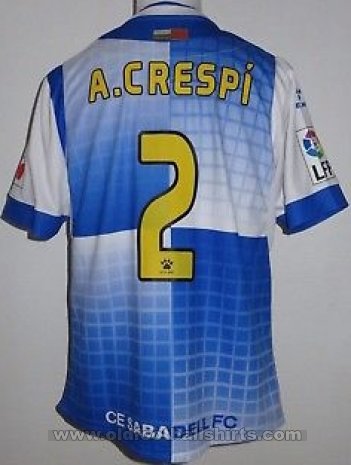 CE Sabadell Home football shirt 2013 - 2014
