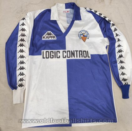 CE Sabadell Home football shirt 1989 - 1990