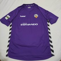 CE Sabadell Away football shirt 2016 - 2017 sponsored by Hierros Servando