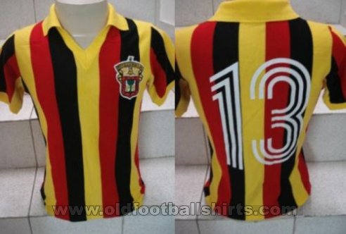 Leones Negros Home חולצת כדורגל 1984 - 1985