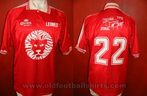 Leones Negros Borta fotbollströja 1993 - ?