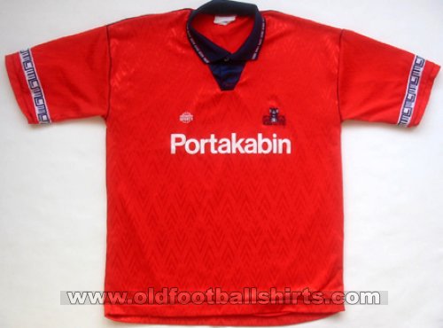 York City Home football shirt 1992 - 1993