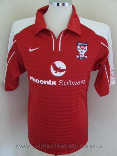York City Home football shirt 2004 - 2006
