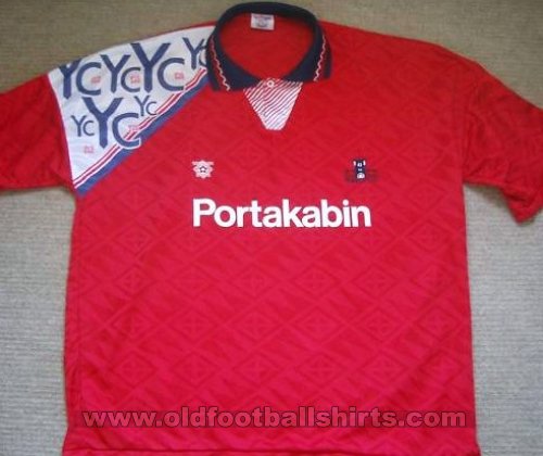York City Home football shirt 1993 - 1995